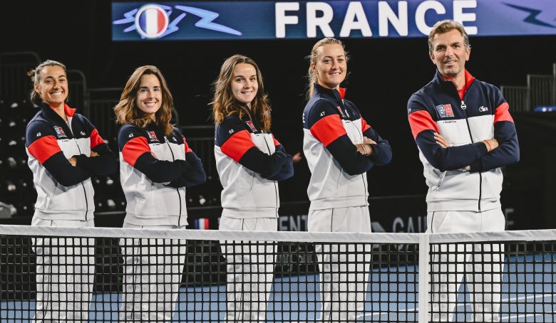 Tennis Bjk Cup Garcia Et Les Bleues Avec L Italie Et L Allemagne